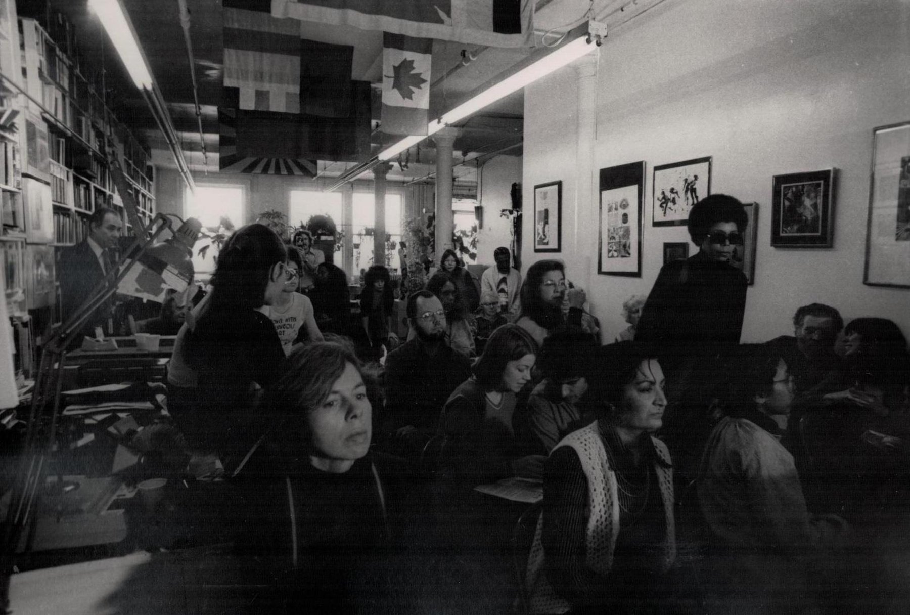 1979 Black Emergency Cultural Coalition teach-in at the Hatch-Billops loft