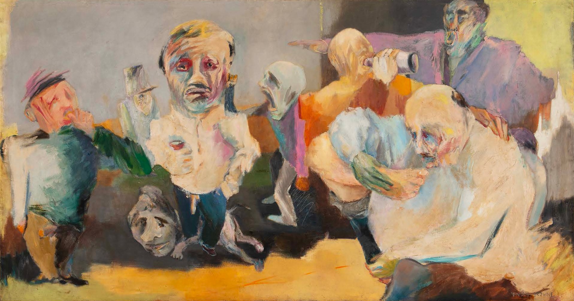 Vivian Browne, Seven Deadly Sins, c. 1968