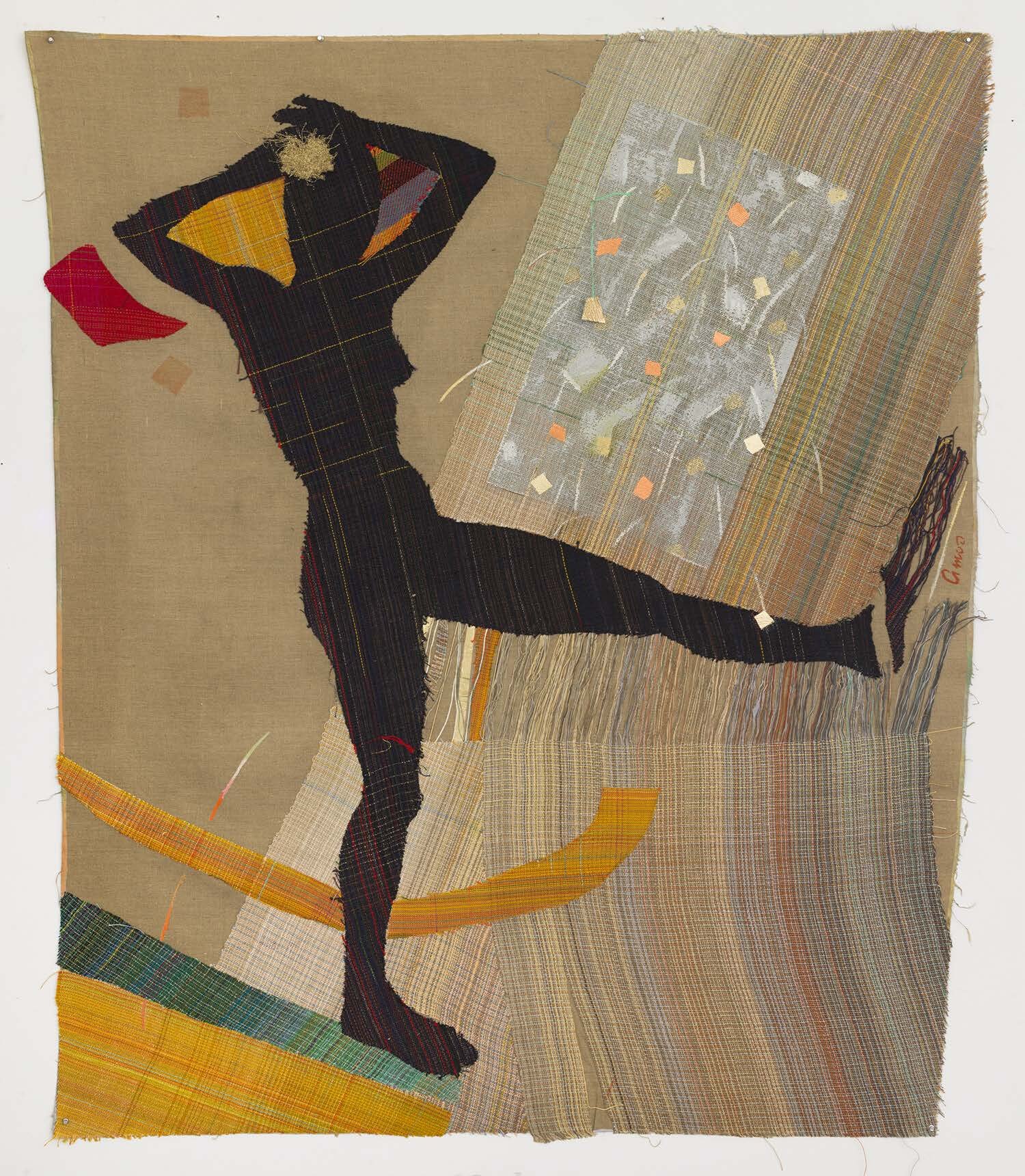 Emma Amos, Swing, 1981